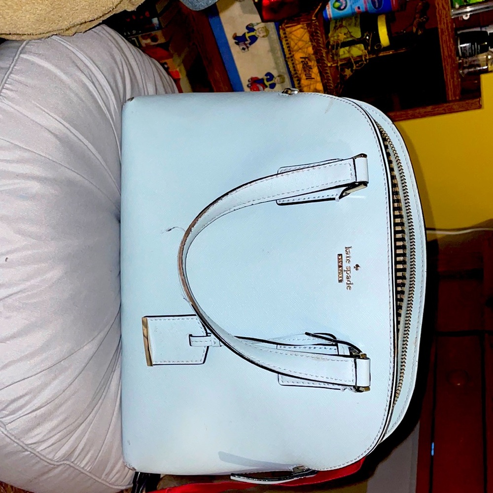 Baby blue Kate spade bag